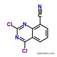 Molecular Structure of 1150617-71-2 (2,4-Dichloro-quinazoline-8-carbonitrile)